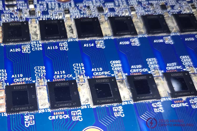 A3200SV2 hash board ASIC chip