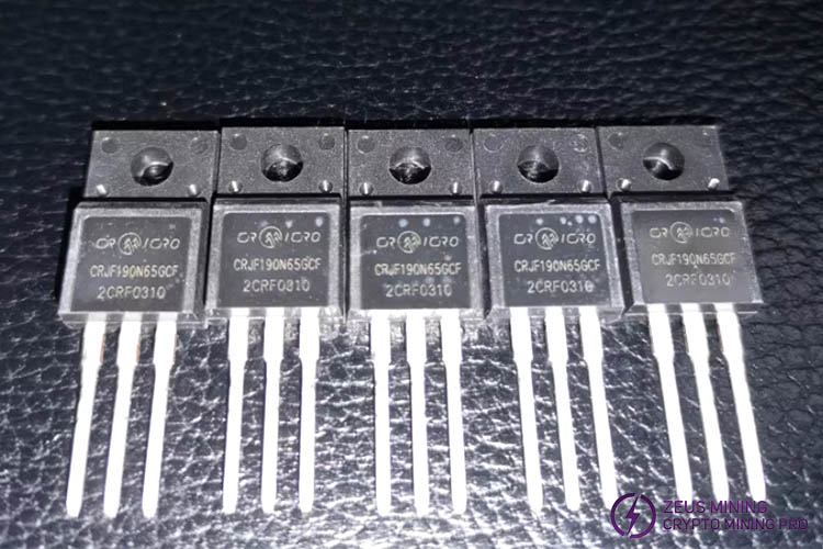 N-channel MOSFET CRJF190N65GCF N-channel MOSFET CRJF190N65GCF