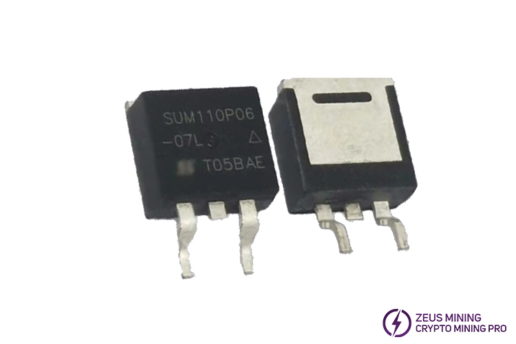 SUM110P06 MOS chip