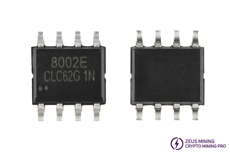 8002E amplifier chip