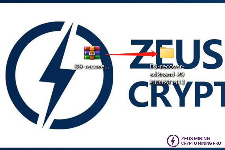 Antminer D9 card flash firmware