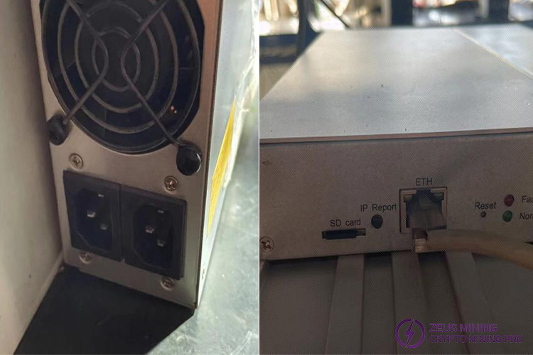 Power off Antminer HS3