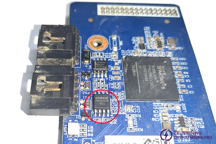 25Q16JVSSIQ flash chip for Avalon control board