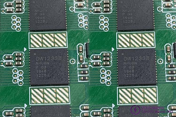 DW1233B ASIC chip for E12 miner