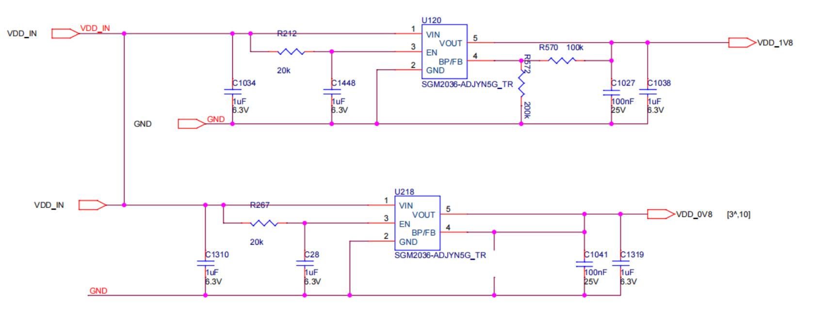 Antminer S19jpro plus LDO circuit diagram