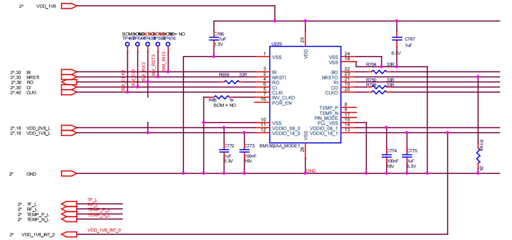 S19j pro+ hash board signal circuit diagram