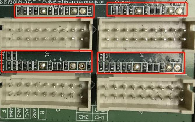 19 series control board data interface