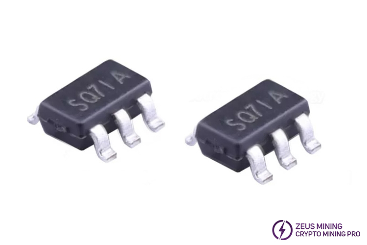 SQ7LA voltage regulator chip
