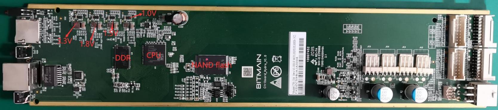 Antminer S19 XP hydro control board