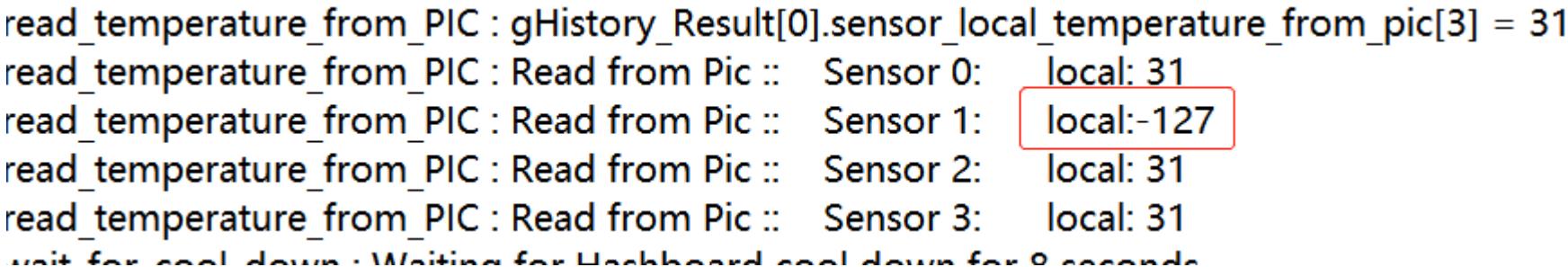 S19 XP hydro sensor error