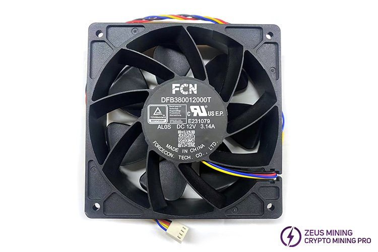 FCN DFB380012000T model fan