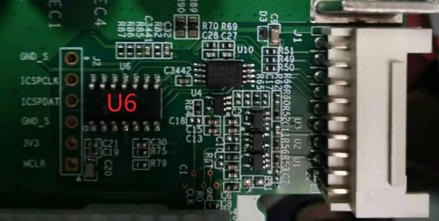 Antminer S19a hash board PIC circuit