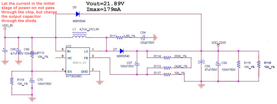 S19a boost circuit diagram