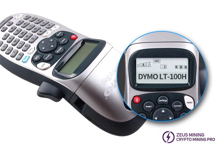 Dymo LetraTag LT-100H portable label maker
