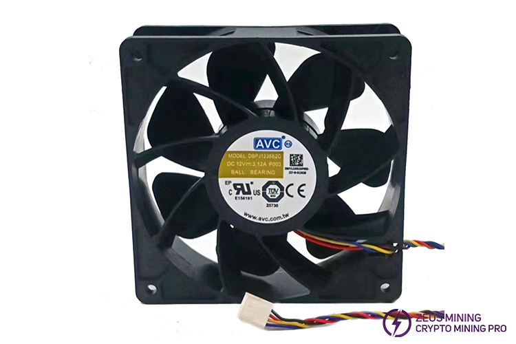 DBPJ1238B2G 12038 12V 3.12A cooling fan