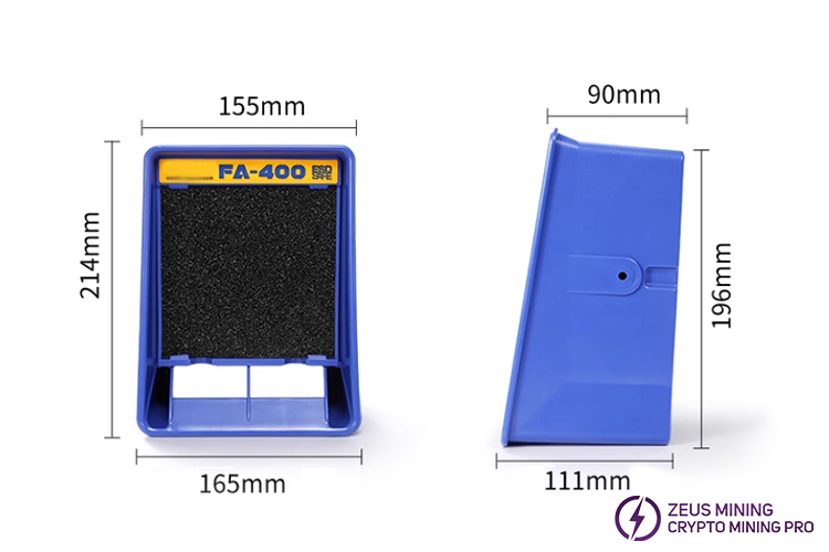 Fa-400 solder iron smoke absorber