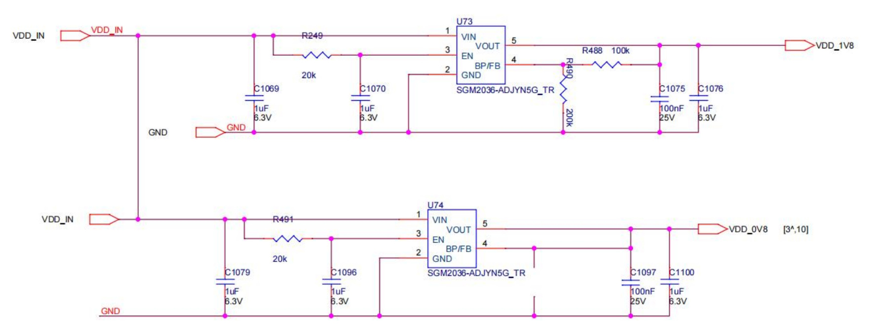 s19k pro LDO output circuit diagram
