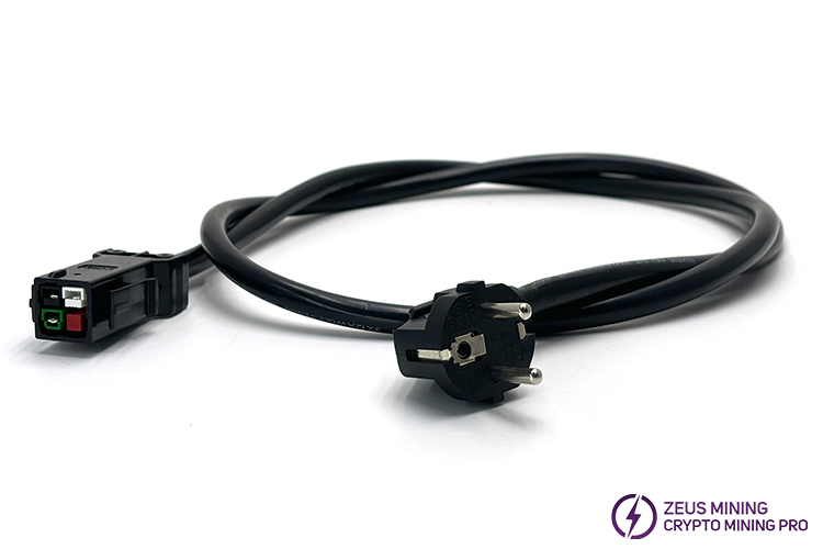 Antminer S21 P13 cable with EU plug