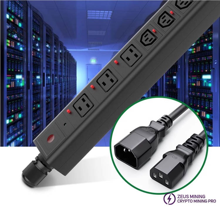 C13 to C14 PDU style power cord