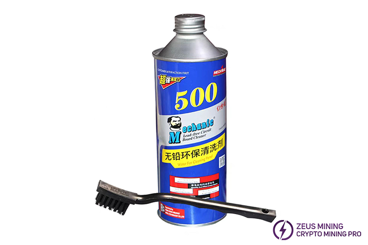 Mechanic 500 lead free circuit board cleaner hash board cleaning