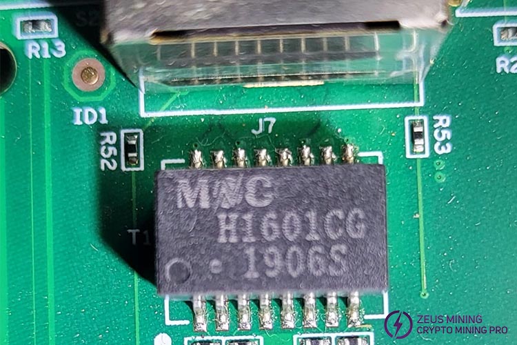 H1601CG for Antminer control board repair