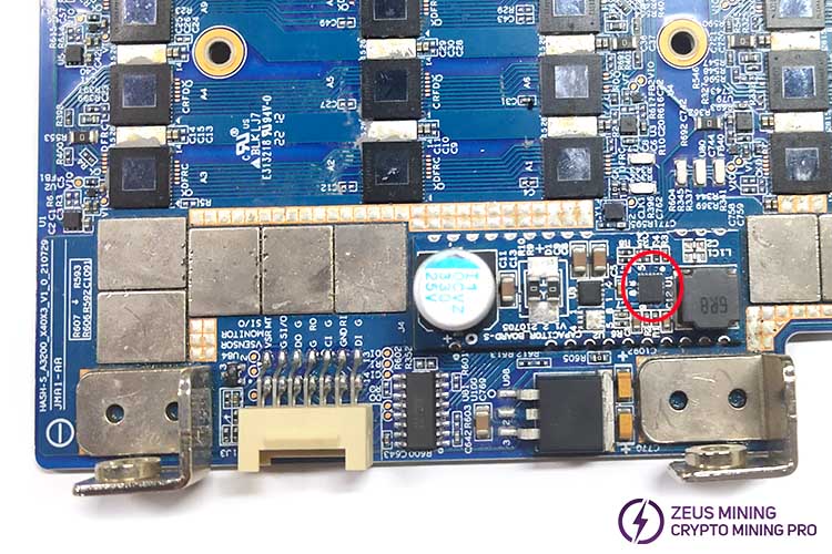 1CDI boost converter chip for 1166Pro hash board repair