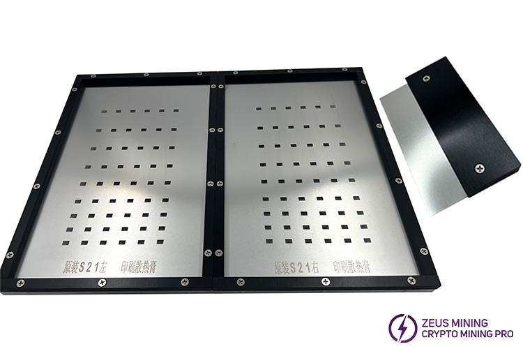 Antminer S21 hashboard tin tool for install heatsink