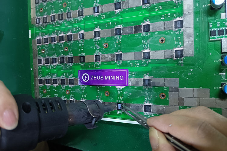 BM1398 chip soldering