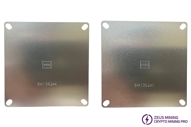 S19j Pro chip tin tool stencil S19j Pro chip tin tool stencil