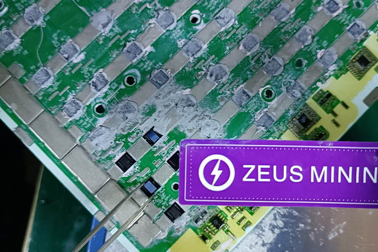 Remove ASIC chip BM1366