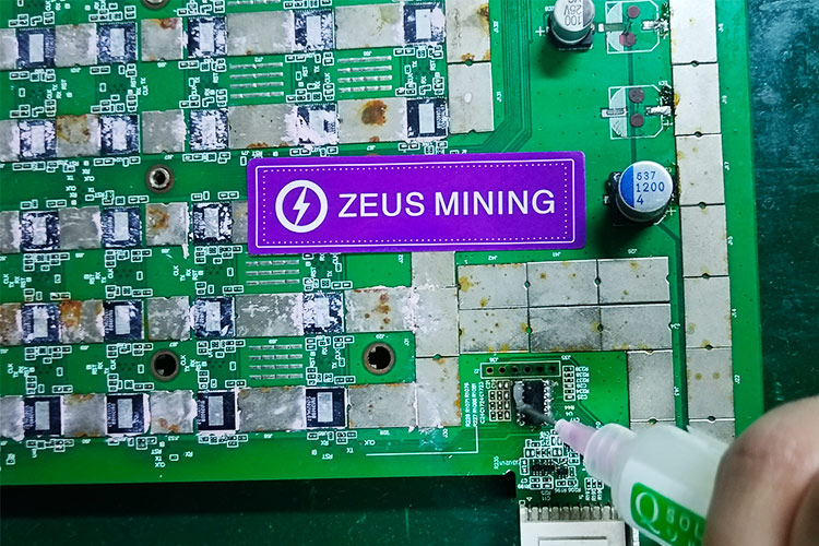 replace Antminer PIC16F1704 chip