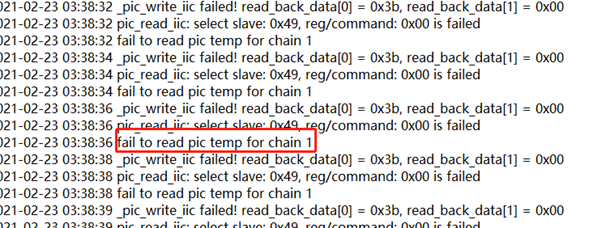 Antminer PIC16F1704 error chip