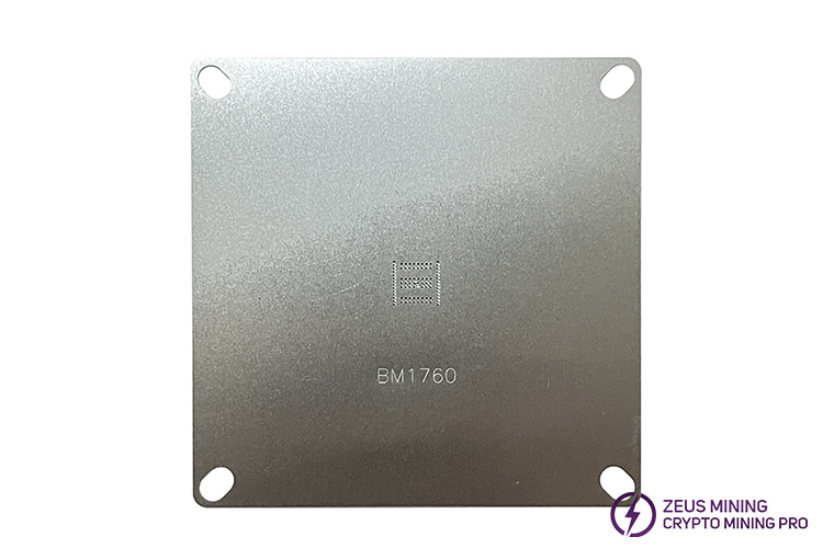 BM1760 ASIC chip tin stencil template
