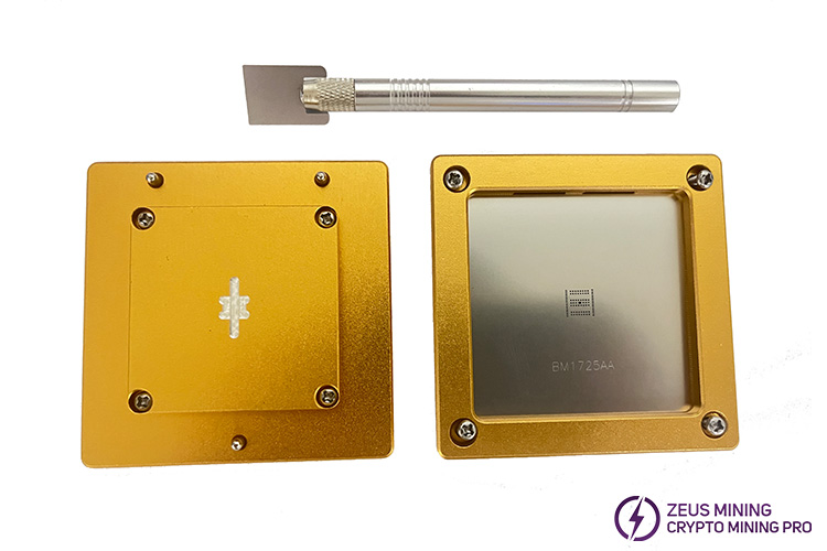 BM1725AA ASIC chip tin tool for Antminer hash board repair