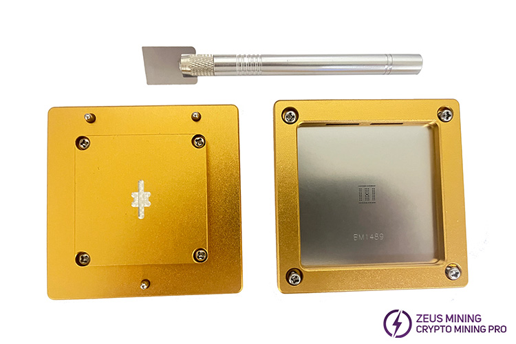 BM1489 ASIC chip tin fixture