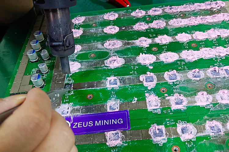 remove Antminer ASIC faulty chip