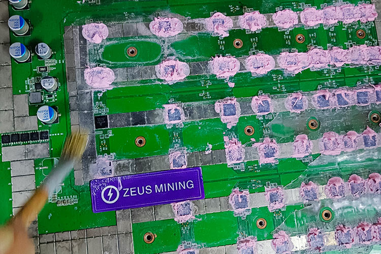 Antminer D7 faulty chip BM1764AB