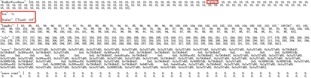avalon 1166 BIN information error