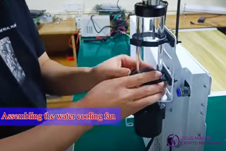 Bitmain Antminer D7 water cooling system installation Bitmain Antminer D7 water cooling system installation