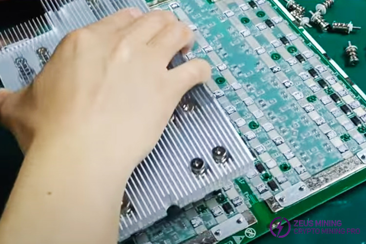 Antminer S19j pro water cooling kit modification