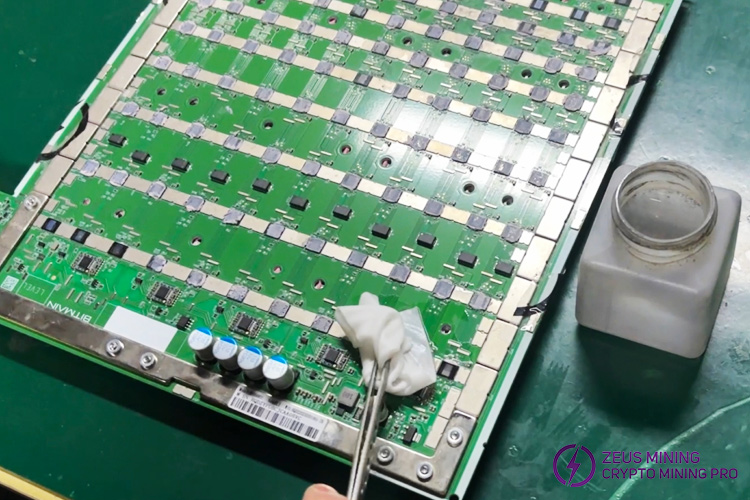 modify Antminer S19XP hash plate water cooling modify Antminer S19XP hash plate water cooling