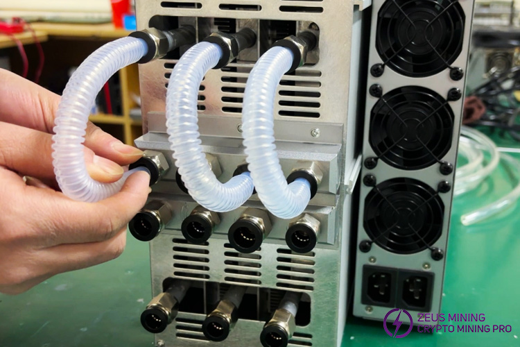 Bitmain Antminer S19XP water cooling system installation Bitmain Antminer S19XP water cooling system installation