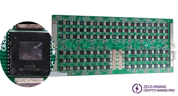 Cheetah F5 Bitcoin miner ASIC chip c2008