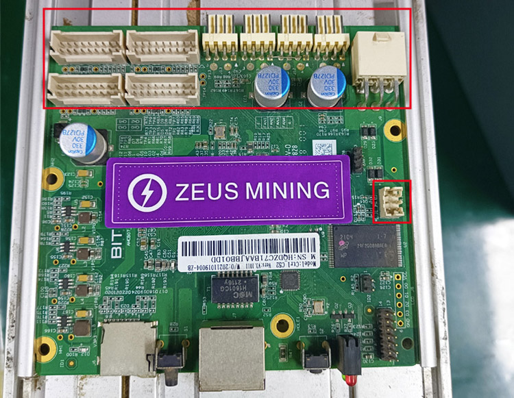 replace Bitmain Antminer C52 control board