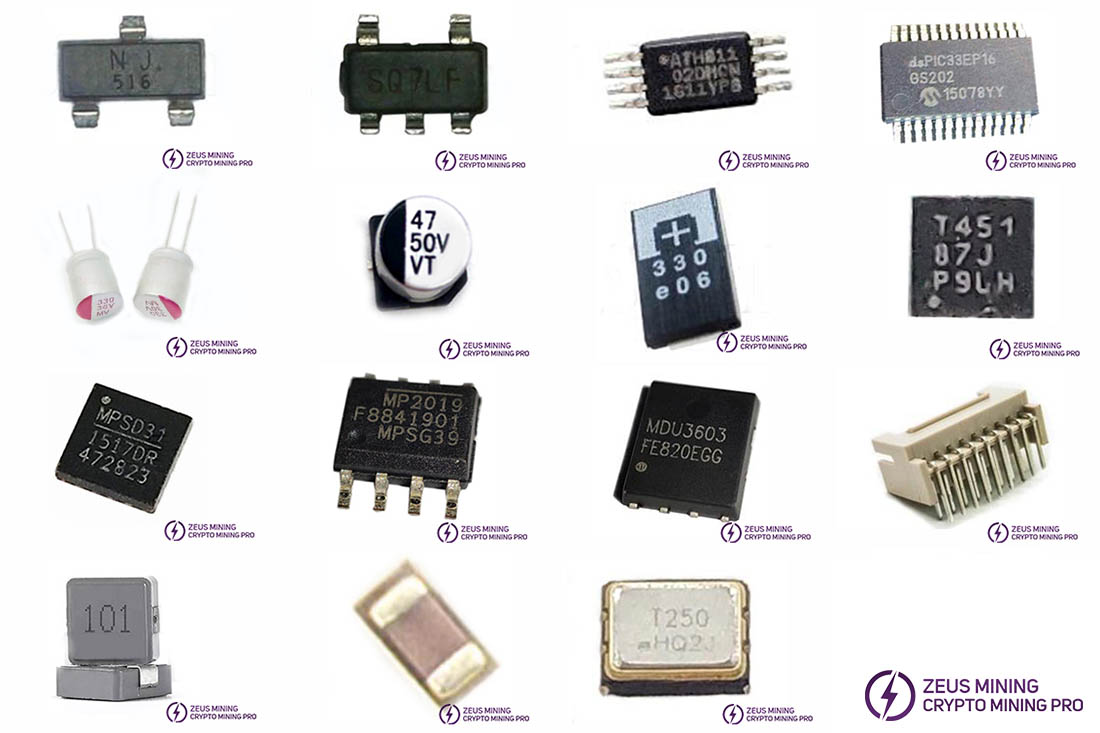 Antminer T15 Hash Board Spare Parts Kit Antminer T15 Hash Board Spare Parts Kit