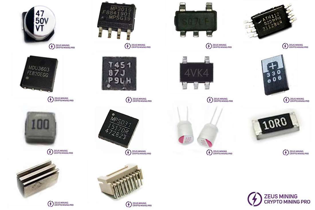Antminer S17 hash board spare parts list Antminer S17 hash board spare parts list
