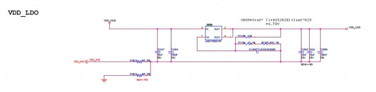 T21 miner LDO circuit