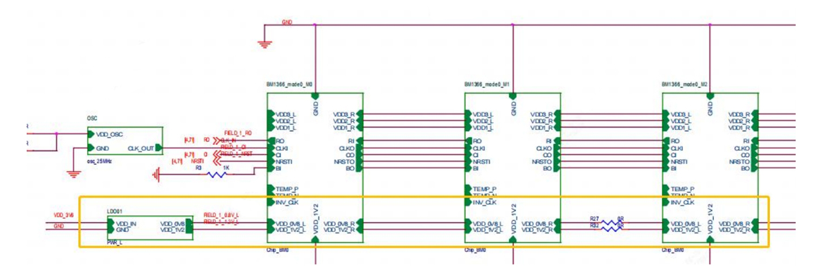 BHB68701 hash board LDO circuit