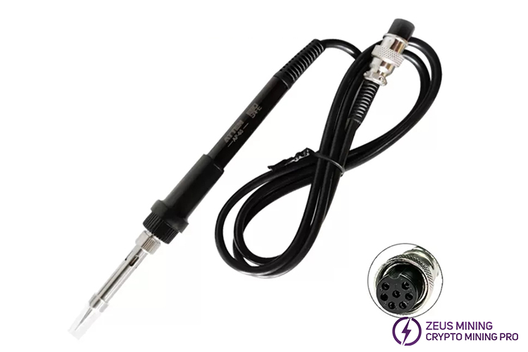 ATTEN 5 pin soldering iron handle for AT8502D ATTEN 5 pin soldering iron handle for AT8502D