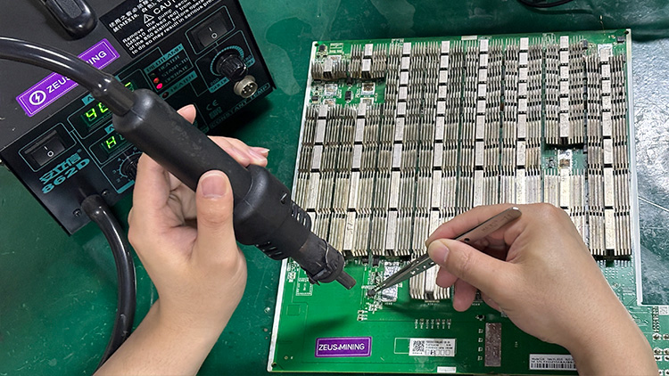 use of ANLIXIN-862D desoldering station